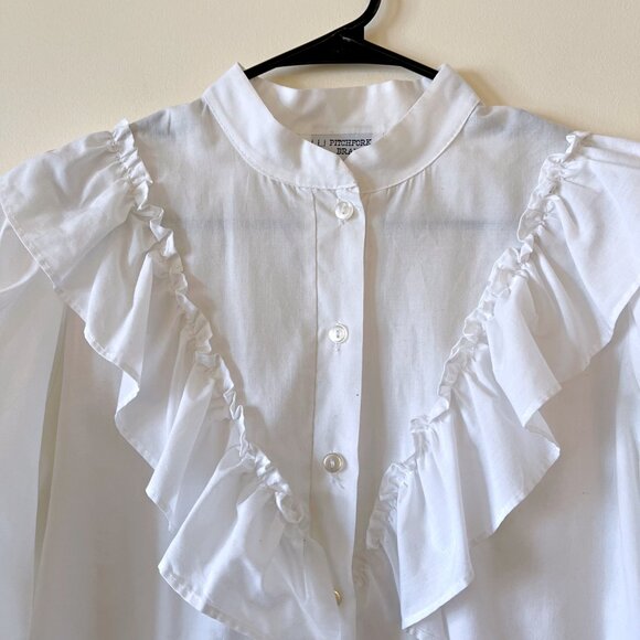 Fitchfork Ruffled Blouse – size small - Picture 4 of 7